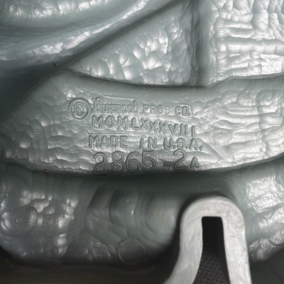 MCM Burwood Prod Co. Made in USA resin boy and girl on goose - Picture 5 of 5